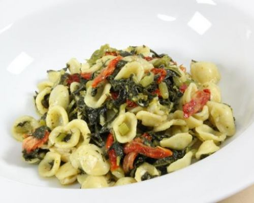 Orecchiette, Broccoli Rabe and Sun-Dried Tomatoes